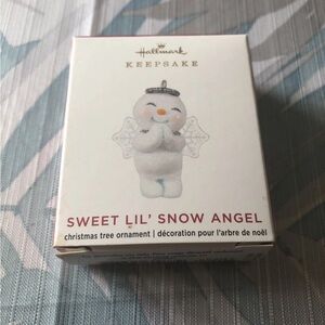Hallmark 2020 “Sweet Lil Snow Angel” Ornament - NEW